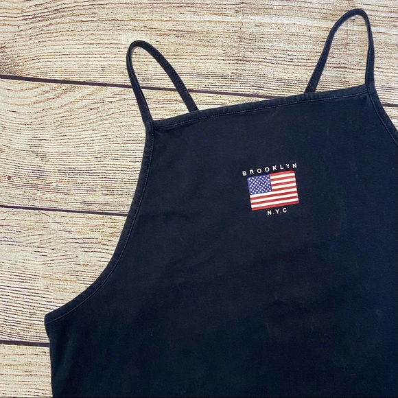 Divided | Halter Neck Racerback Crop Tank Top - Picture 7 of 9